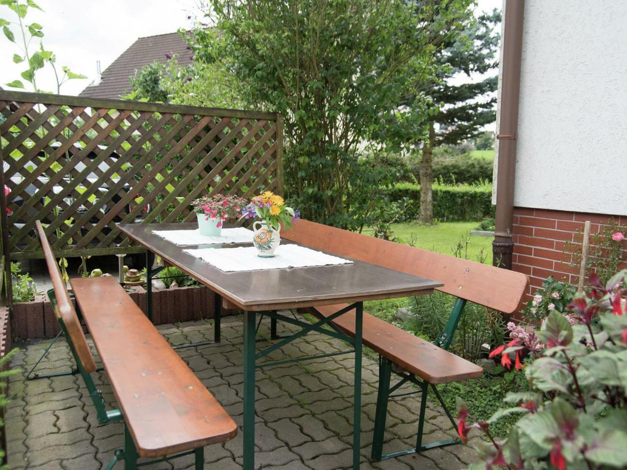 Cosy Apartment In Werda With Garden Quarto foto
